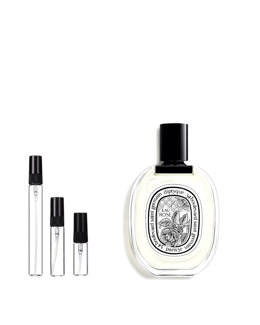 Diptyque Eau Rose sample – decant in glazen sprayflesje (2, 5 of 10 ml)