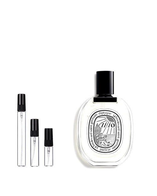 Diptyque Ilio sample – 10 ml decant in a glass spray vial