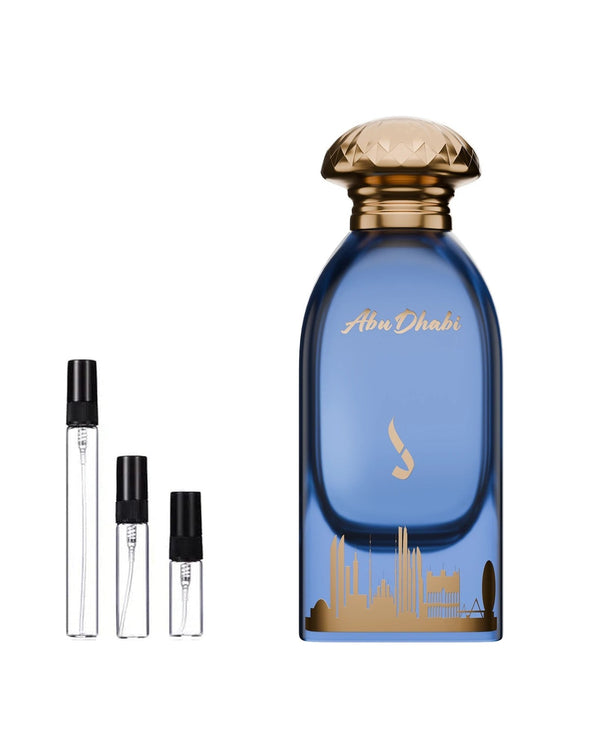 Dkhoon Emirates Abu Dhabi sample – decant in glazen sprayflesje (2, 5 of 10 ml)