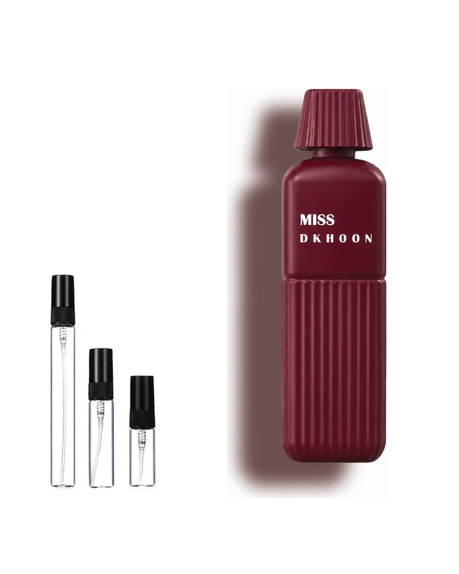 Dkhoon Emirates Miss Dkhoni sample – decant in glazen sprayflesje (2, 5 of 10 ml)