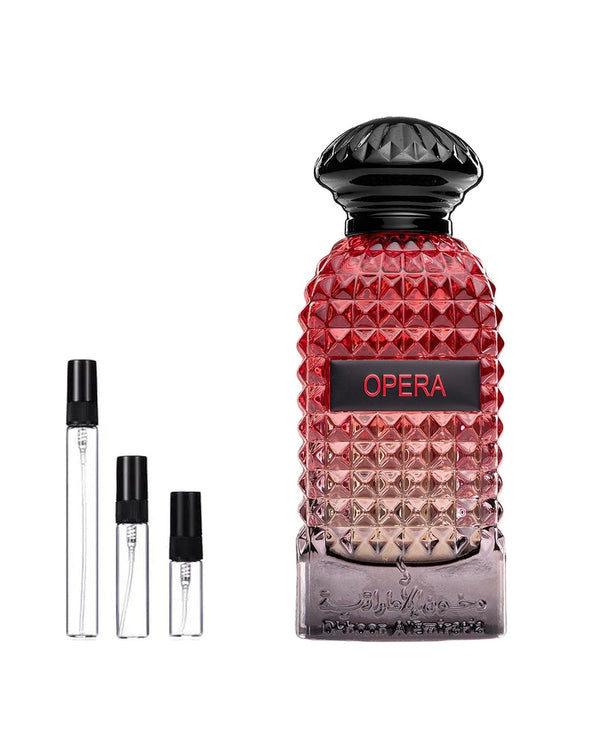 Dkhoon Emirates Opera sample – decant in glazen sprayflesje (2, 5 of 10 ml)