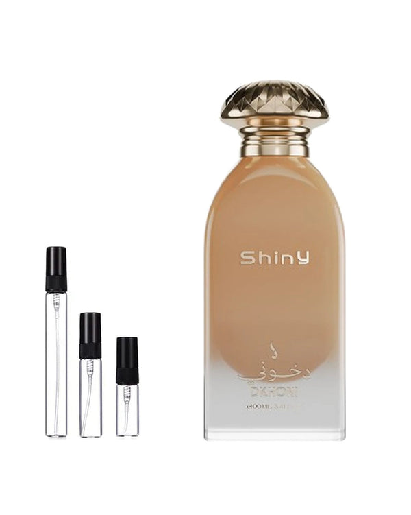Dkhoon Emirates Shiny sample – decant in glazen sprayflesje (2, 5 of 10 ml)