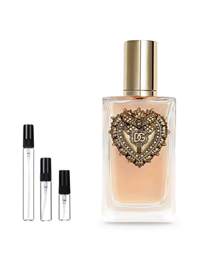 Dolce & Gabbana Devotion sample – decant in glazen sprayflesje (2, 5 of 10 ml)