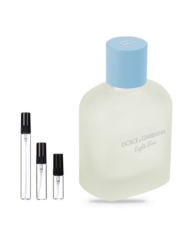 Dolce & Gabbana Light Blue Pour Homme sample – decant in glazen sprayflesje (2, 5 of 10 ml)