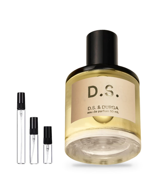 D.S. & Durga D.s. sample – decant in glazen sprayflesje (2, 5 of 10 ml)