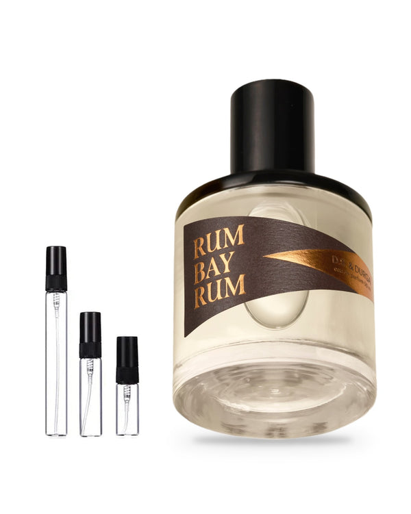D.S. & Durga Rum Bay Rum sample – decant in glazen sprayflesje (2, 5 of 10 ml)