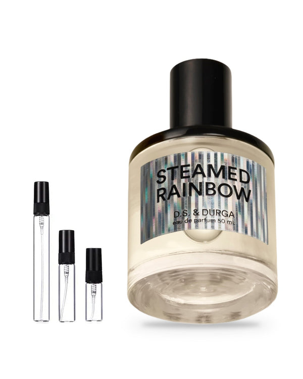 D.S. & Durga Steamed Rainbow sample – decant in glazen sprayflesje (2, 5 of 10 ml)