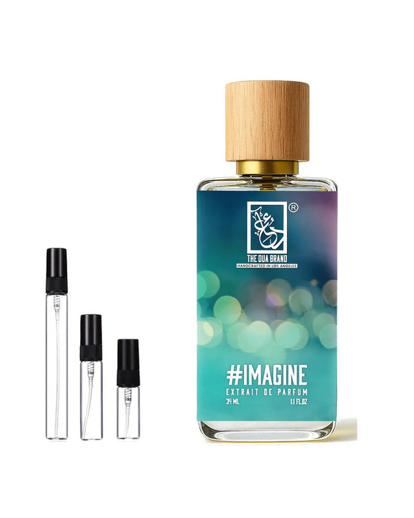 Dua Fragrances Dua Imagine Extrait sample – decant in glazen sprayflesje (2, 5 of 10 ml)