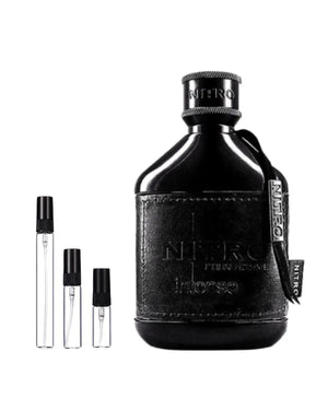 Dumont Nitro Intense sample – decant in glazen sprayflesje (2, 5 of 10 ml)
