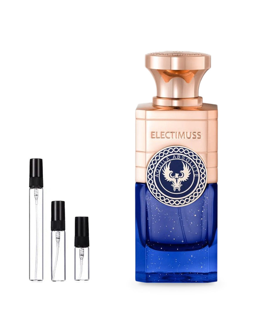 Electimuss Aquila Absolute sample – decant in glazen sprayflesje (2, 5 of 10 ml)