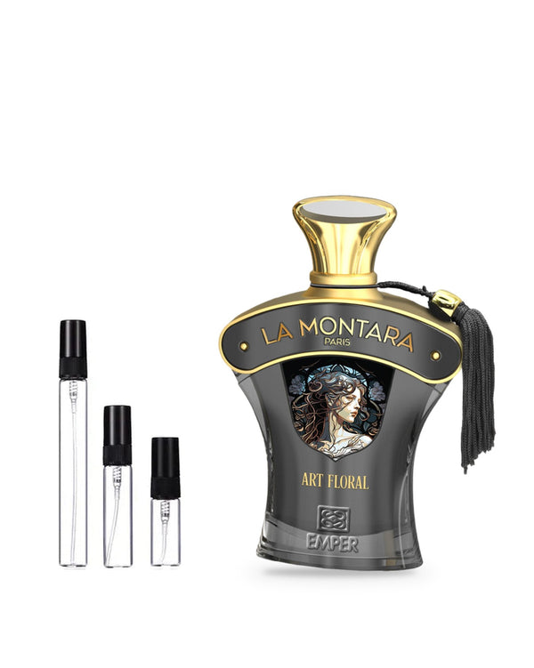 Emper La Montara Paris Art Floral sample – decant in glazen sprayflesje (2, 5 of 10 ml)