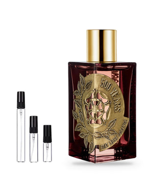 Etat Libre d'Orange 500 Years sample – decant in glazen sprayflesje (2, 5 of 10 ml)