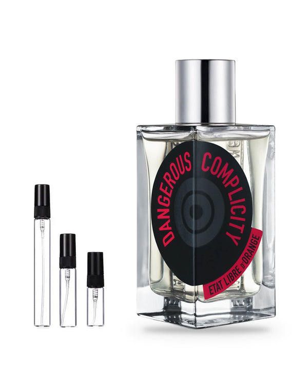 Etat Libre d'Orange Dangerous Complicity sample – decant in glazen sprayflesje (2, 5 of 10 ml)
