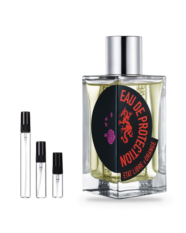 Etat Libre d'Orange Eau De Protection sample – decant in glazen sprayflesje (2, 5 of 10 ml)