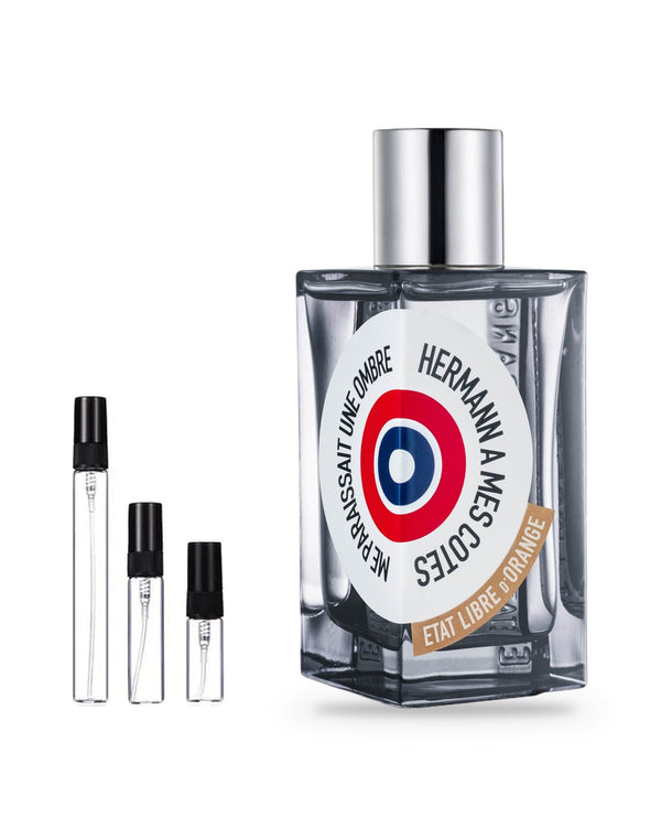 Etat Libre d'Orange Hermann A Mes Cotes Me Paraissait Une Ombre sample – decant in glazen sprayflesje (2, 5 of 10 ml)