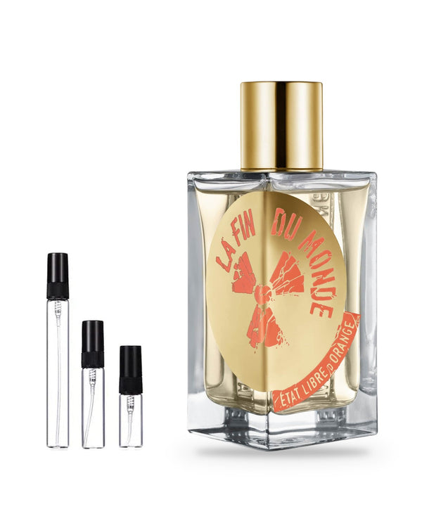 Etat Libre d'Orange La Fin Du Monde sample – decant in glazen sprayflesje (2, 5 of 10 ml)