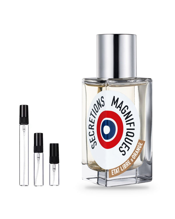 Etat Libre d'Orange Secretions Magnifiques sample – decant in glazen sprayflesje (2, 5 of 10 ml)
