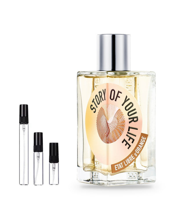 Etat Libre d'Orange Story Of Your Life sample – decant in glazen sprayflesje (2, 5 of 10 ml)