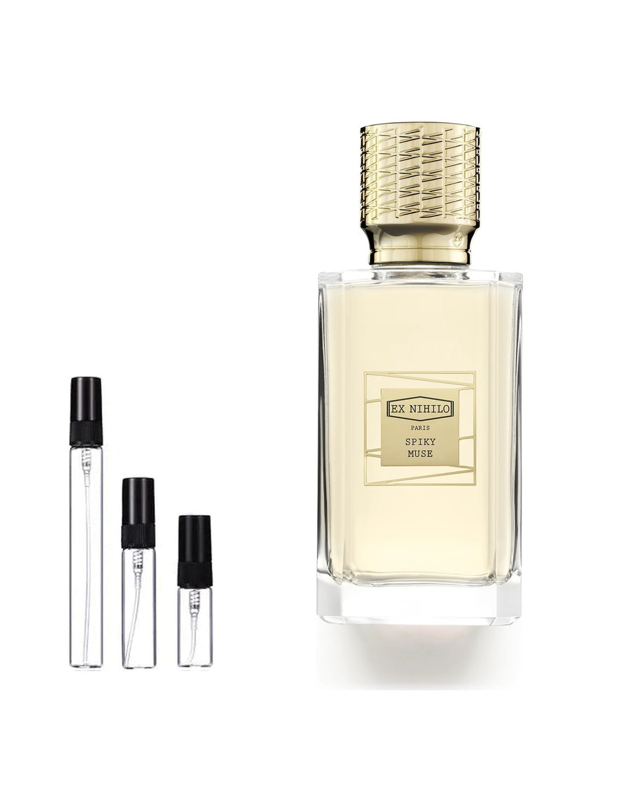 Ex Nihilo Spiky Muse sample – decant in glazen sprayflesje (2, 5 of 10 ml)