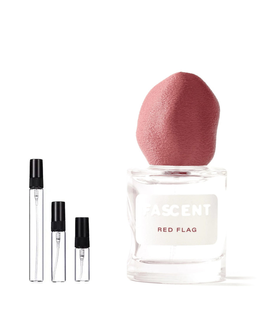 Fascent Red Flag sample – decant in glazen sprayflesje (2, 5 of 10 ml)