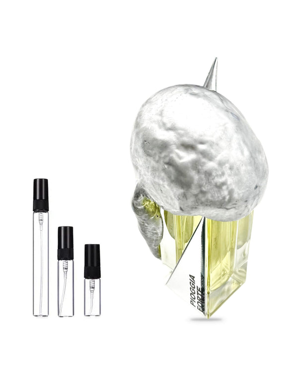 Filippo Sorcinelli Pioggia Forte sample – decant in glazen sprayflesje (2, 5 of 10 ml)