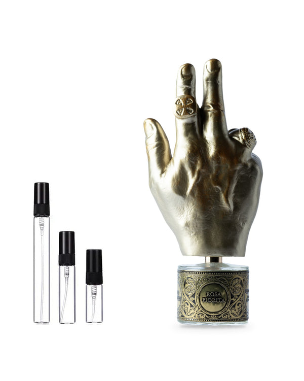 Filippo Sorcinelli Rosa Fiorita sample – decant in glazen sprayflesje (2, 5 of 10 ml)