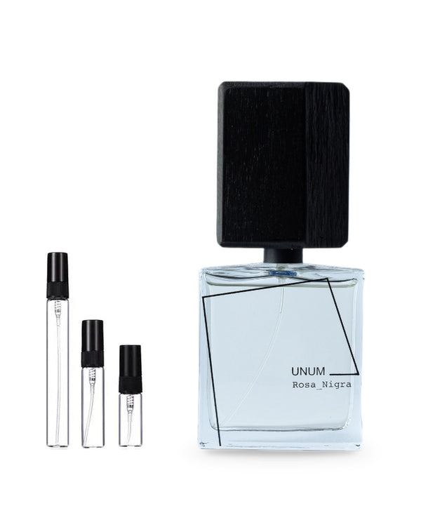 Filippo Sorcinelli Rosa Nigra sample – decant in glazen sprayflesje (2, 5 of 10 ml)