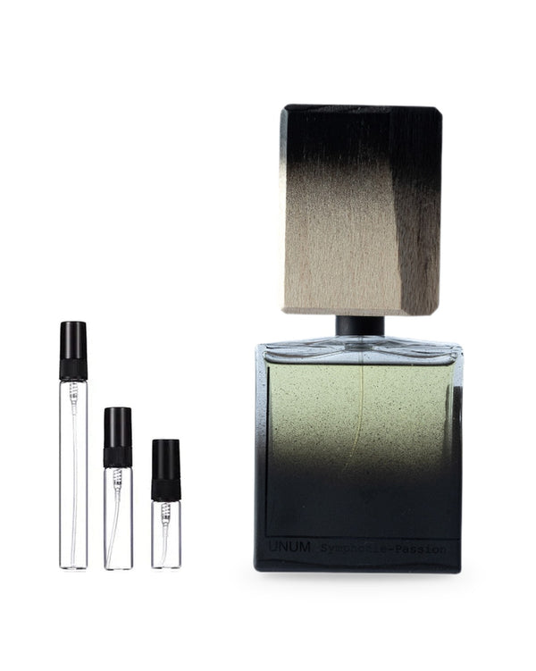 Filippo Sorcinelli Symphonie-Passion sample – decant in glazen sprayflesje (2, 5 of 10 ml)
