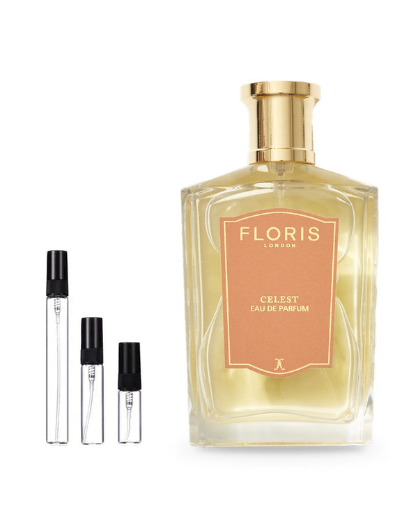 Floris Celest sample – decant in glazen sprayflesje (2, 5 of 10 ml)