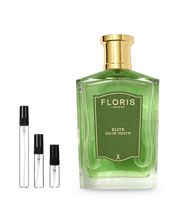 Floris Elite sample – decant in glazen sprayflesje (2, 5 of 10 ml)
