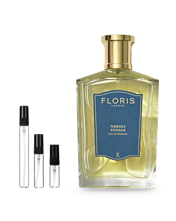 Floris Neroli Voyage sample – decant in glazen sprayflesje (2, 5 of 10 ml)