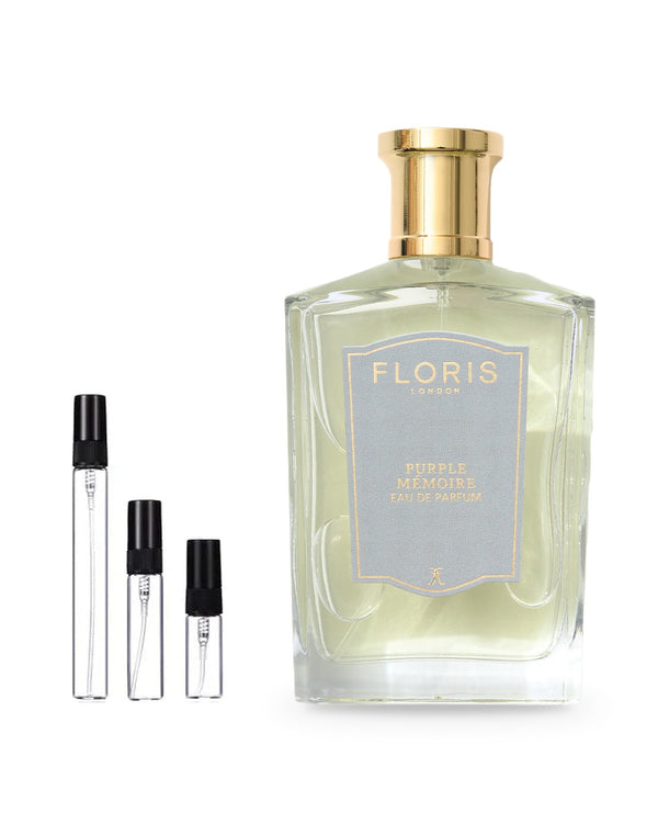 Floris Purple Mémoire sample – decant in glazen sprayflesje (2, 5 of 10 ml)