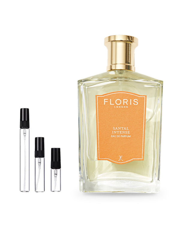 Floris Santal Intense sample – decant in glazen sprayflesje (2, 5 of 10 ml)