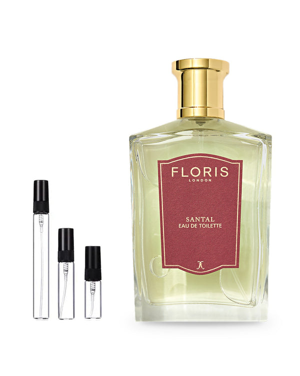 Floris Santal sample – decant in glazen sprayflesje (2, 5 of 10 ml)