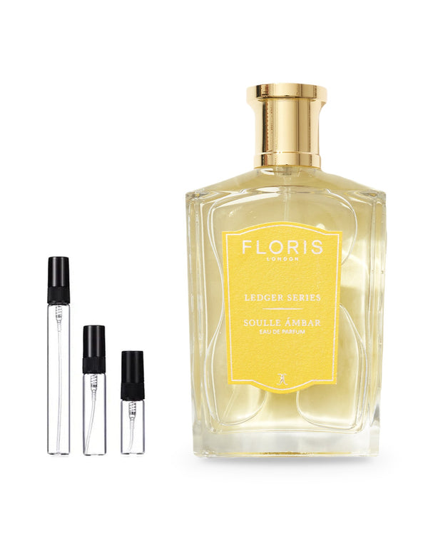 Floris Soulle Ámbar sample – decant in glazen sprayflesje (2, 5 of 10 ml)