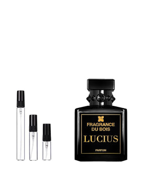 Fragrance Du Bois Lucius sample – decant in glazen sprayflesje (2, 5 of 10 ml)