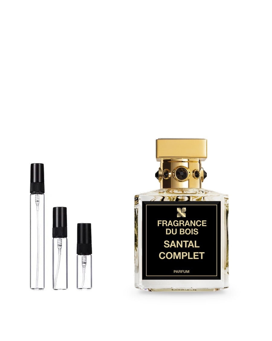 Fragrance Du Bois Santal Complet sample – decant in glazen sprayflesje (2, 5 of 10 ml)