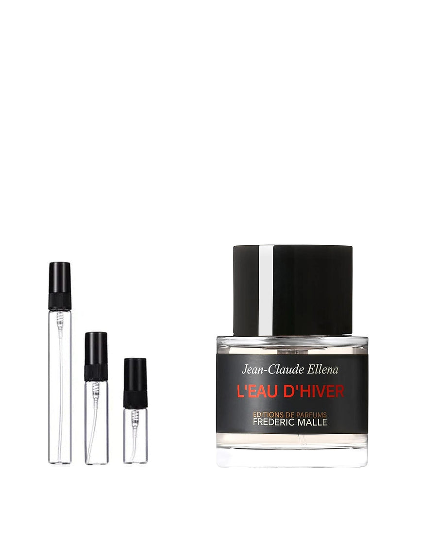 Frederic Malle L'Eau d'Hiver sample – decant in glazen sprayflesje (2, 5 of 10 ml)