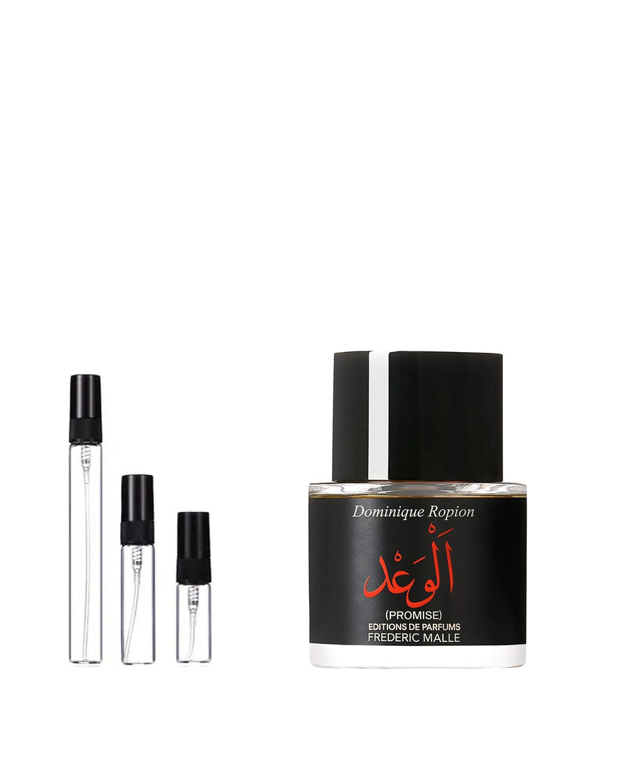 Frederic Malle Promise sample – decant in glazen sprayflesje (2, 5 of 10 ml)