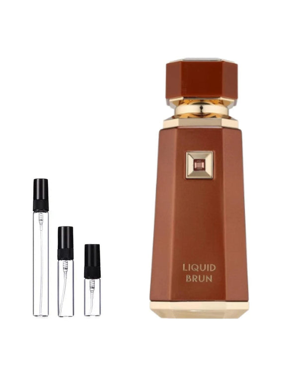 French Avenue Liquid Brun sample – decant in glazen sprayflesje (2, 5 of 10 ml)