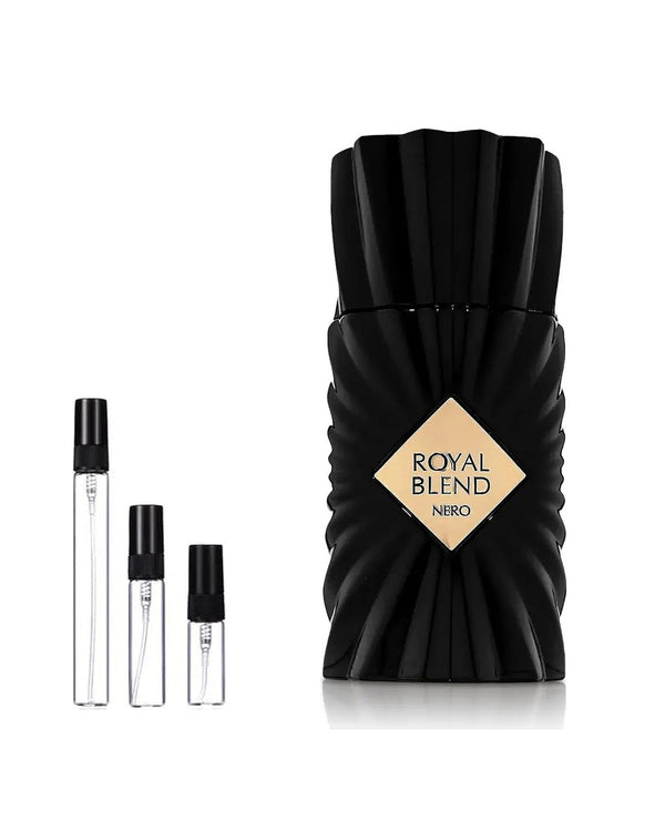French Avenue Royal Blend Nero sample – decant in glazen sprayflesje (2, 5 of 10 ml)