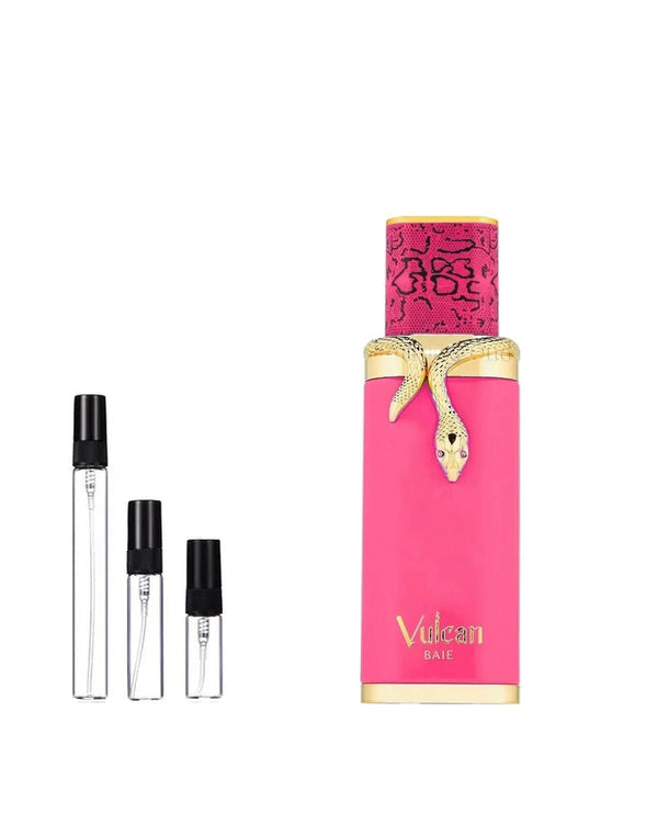 French Avenue Vulcan Baie sample – decant in glazen sprayflesje (2, 5 of 10 ml)