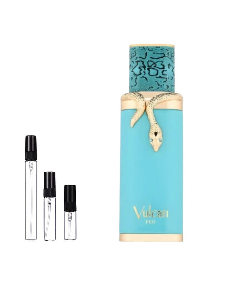 French Avenue Vulcan Feu sample – decant in glazen sprayflesje (2, 5 of 10 ml)