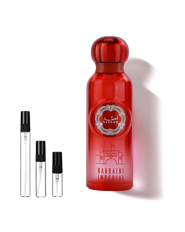 Gissah Bahraini Imperial sample – decant in glazen sprayflesje (2, 5 of 10 ml)