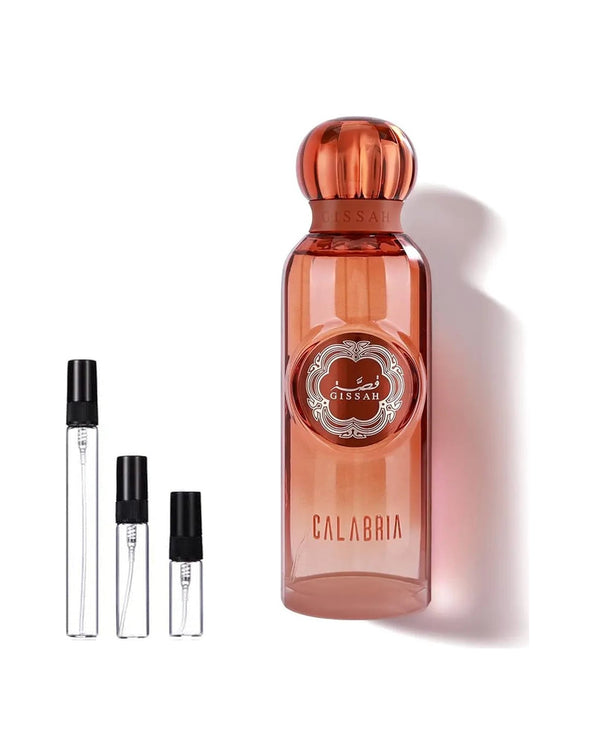 Gissah Calabria sample – decant in glazen sprayflesje (2, 5 of 10 ml)