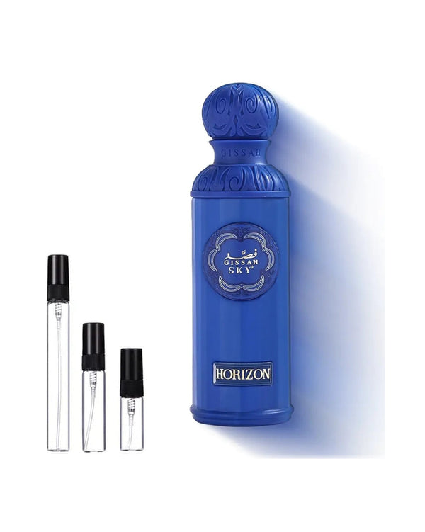 Gissah Horizon sample – decant in glazen sprayflesje (2, 5 of 10 ml)