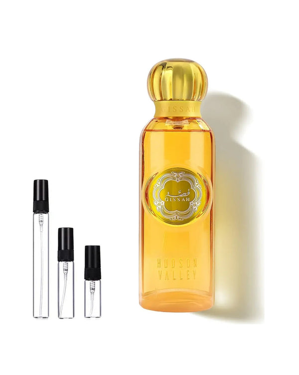 Gissah Hudson Valley sample – decant in glazen sprayflesje (2, 5 of 10 ml)
