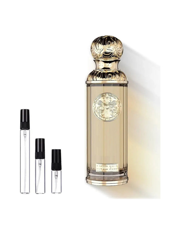 Gissah Liquid Gold sample – decant in glazen sprayflesje (2, 5 of 10 ml)