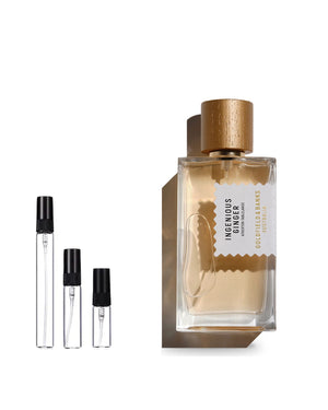 Goldfield &amp; Banks Ingenious Ginger Eau de Parfum Sample – 2, 5 of 10 ml decant in glazen sprayflesje