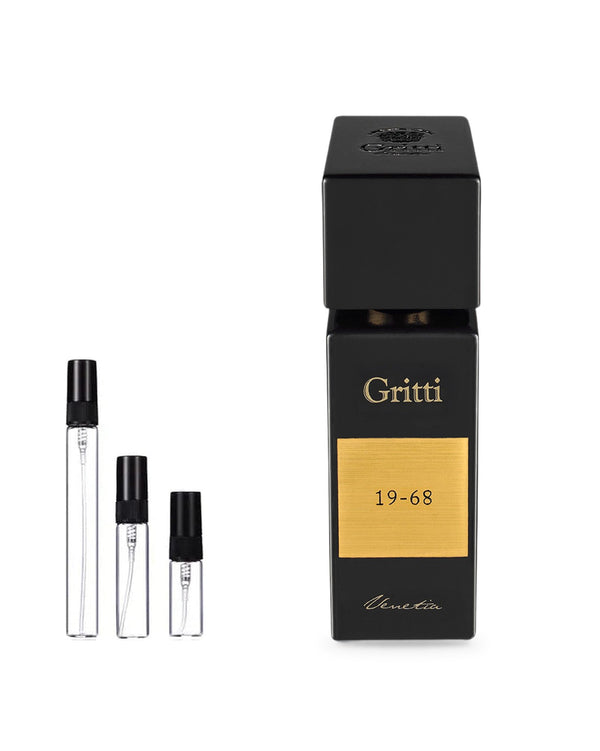 Gritti 19-68 sample – decant in glazen sprayflesje (2, 5 of 10 ml)